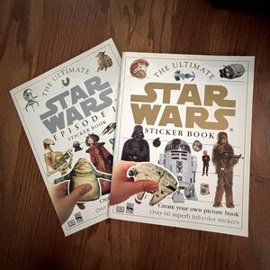 Star Wars Vintage Sticker Books
